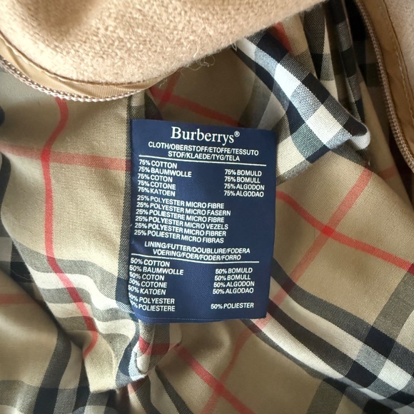 Long Burberry trench coat with wool insert - Picture 7 of 11